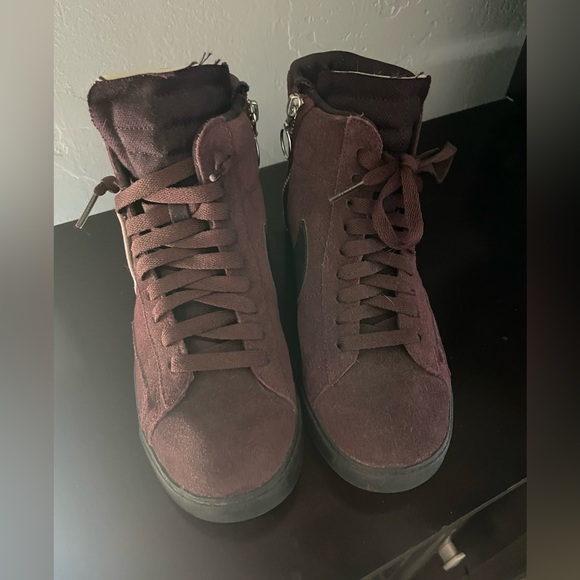 Nike Blazer Mid Rebel Burgundy Crush (Women's size 6.5) - Picture 2 of 5